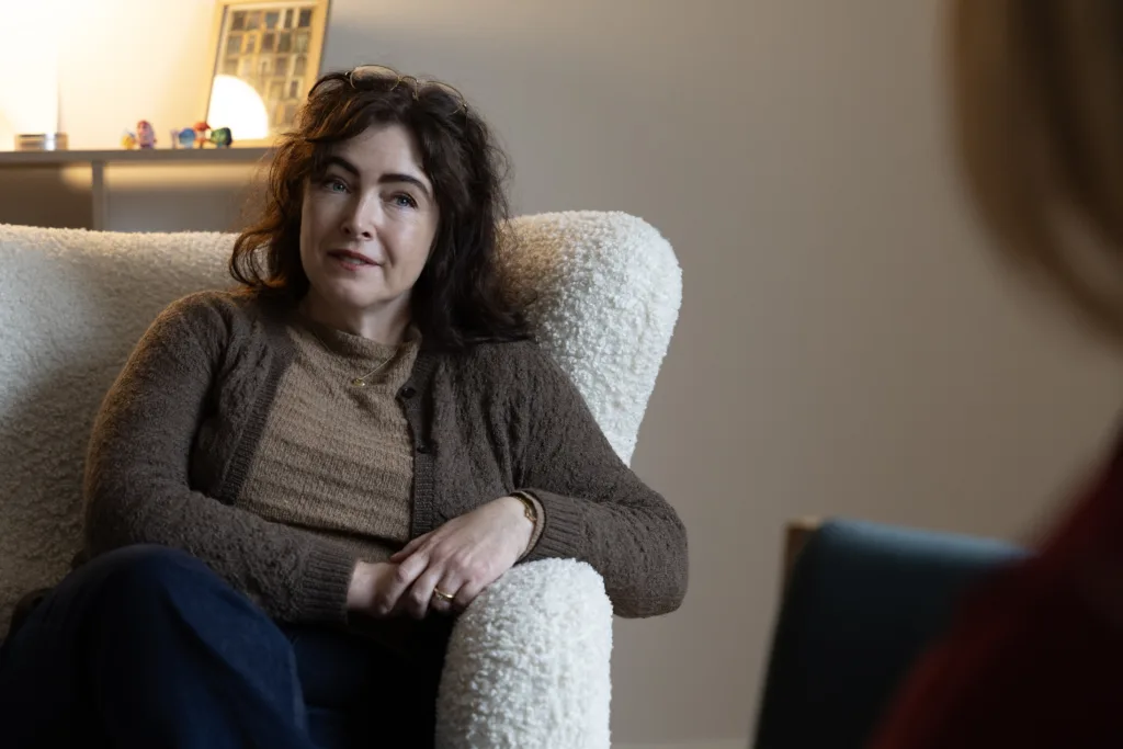 Kognitiv terapisession med Noomi